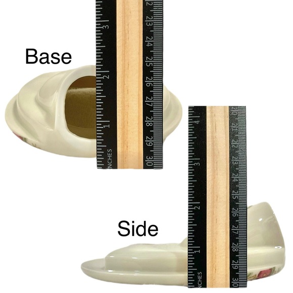 TAKAHASHI East Wind Japanese Vintage Porcelain Oval Picture Frame EUC - Picture 15 of 15